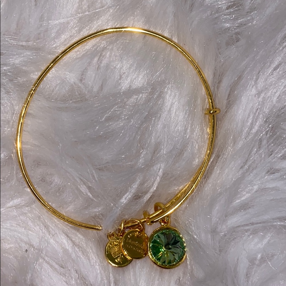 Alex and ani gold bracelet